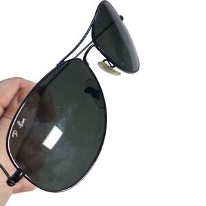 Ray Ban Cockpit Classic Sunglasses RB3362 Black Frames G-15 Green Lens with Case